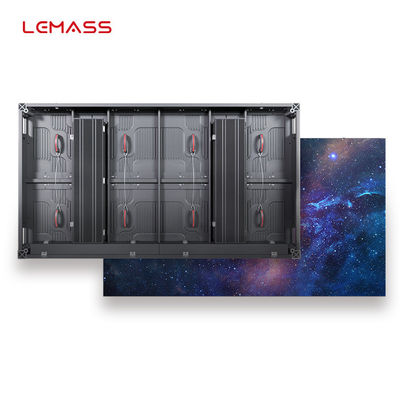 Economia de energia IP66 impermeável exterior inteligente do armário de exposição do diodo emissor de luz P5