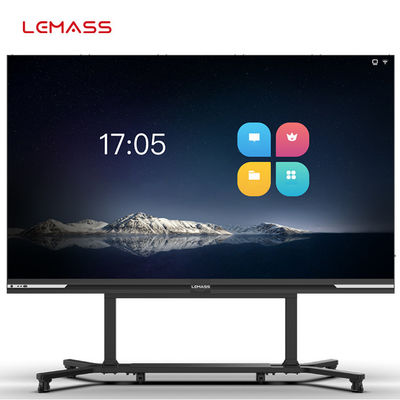 Tela de exposição comercial 4K do diodo emissor de luz de 165 polegadas HDR inteligente para a sala de reunião