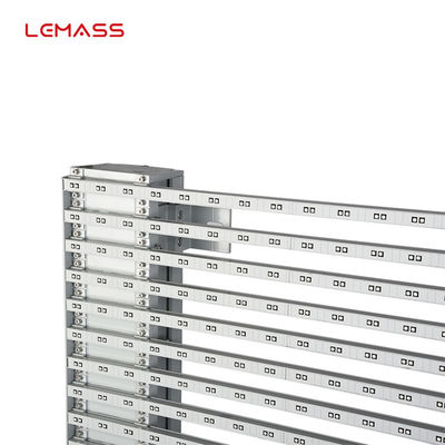 P8 cores feitas sob encomenda da aparência da LMS-malha transparente comercial do diodo emissor de luz display1000*500mm