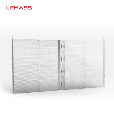 Tela de exposição criativa do diodo emissor de luz de P2.6 SMD 2108, exposição de diodo emissor de luz transparente modular exterior