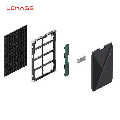 tela interna do armário do diodo emissor de luz de 640×640mm multifuncional com estrutura da liga de alumínio