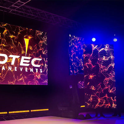 Exposição de diodo emissor de luz alugado interna de Eletronic P2.9, tela ultra fina do diodo emissor de luz de SMD 2121