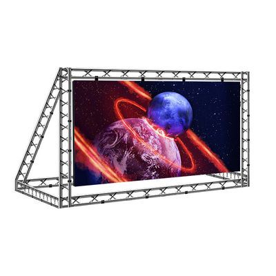 Formação integrada da carcaça de dado do painel de exposição 500×500mm do diodo emissor de luz de SMD 1212 micro tamanho alugado