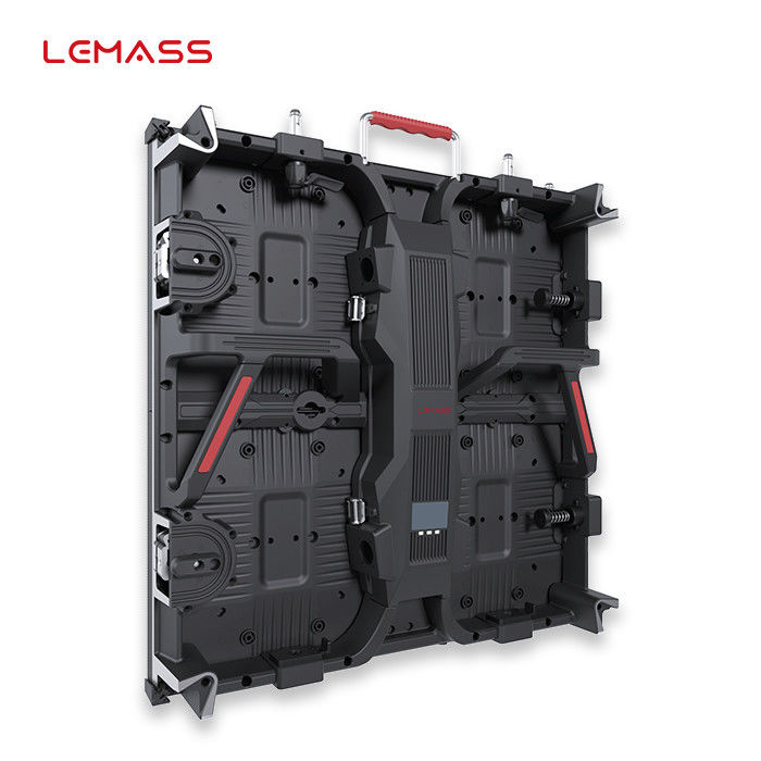 Monitoração visual do LCD série alugado exterior do armário 500*500mm LMS-CER do painel do diodo emissor de luz dos eventos P2.9 da grande