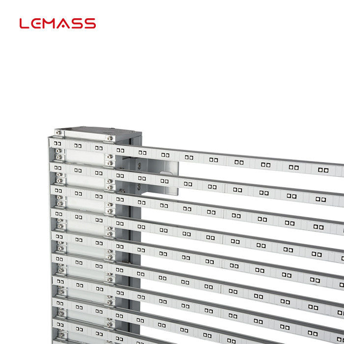 P8 cores feitas sob encomenda da aparência da LMS-malha transparente comercial do diodo emissor de luz display1000*500mm