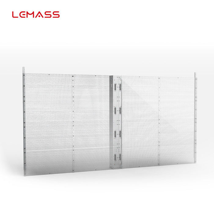 Tela de exposição criativa do diodo emissor de luz de P2.6 SMD 2108, exposição de diodo emissor de luz transparente modular exterior