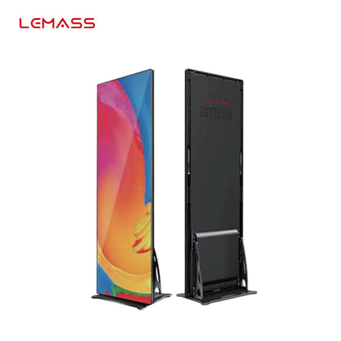 Exposição do cartaz do diodo emissor de luz de P1.9 Smart, espessura comercial portátil da tela 2.5cm do diodo emissor de luz